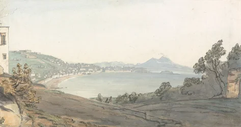Chiaja of Naples from Posillipo