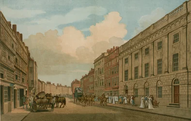 House occupied by the East India Company, Leadenhall Street, London, as refaced in 1726