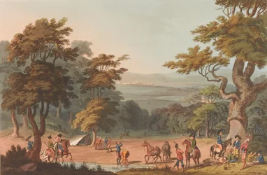 A Distant View of Ciudad Rodrigo, c.1810-11