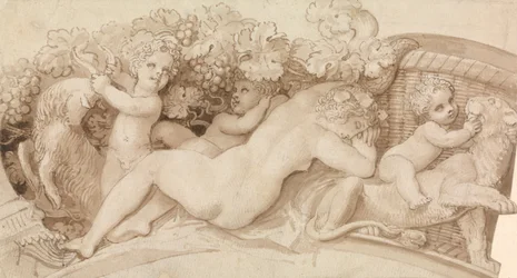 Relief Design for a Silver Salt Cellar