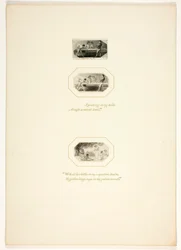 Study for a Plate from The Task