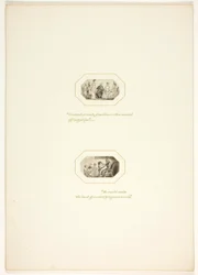 Study for a plate from The Task
