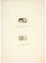 Study for a plate from The Task