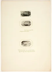 Study for a plate from The Task