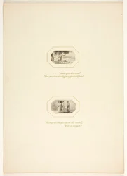 Study for a plate from The Task