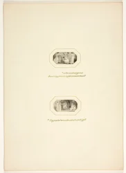 Study for a Plate from The Task
