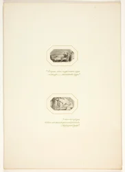 Study for a Plate from The Task