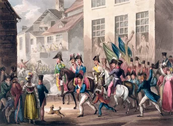 Entrance of the Allies into Paris, March 31st 1814