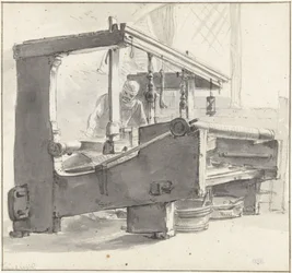 A Weaver at Work