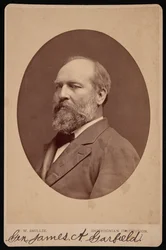 Portrait of James Abram Garfield