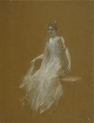Lady in White