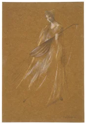 Lady with a Lute