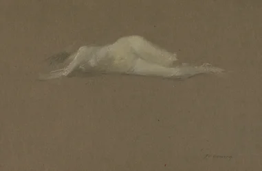 Nude Woman on Her Side