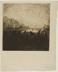 Effect of the Setting Sun