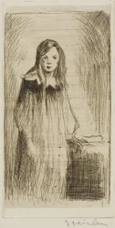 Young Girl Standing