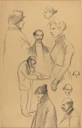 Figure Studies [verso]