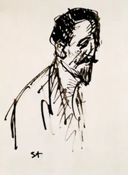 Portrait of Jehan Rictus, 20th Century