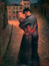 The Kiss, c1879-1923