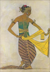 Classical Javanese Dancer