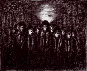 Eerie Forest Figures