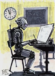 Robot Student Learning