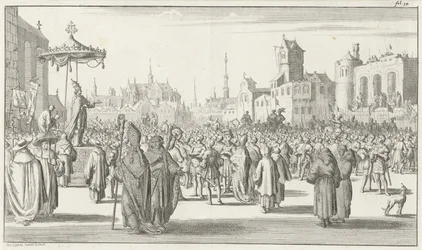 Pope Urban II preaches the First Crusade, 1683