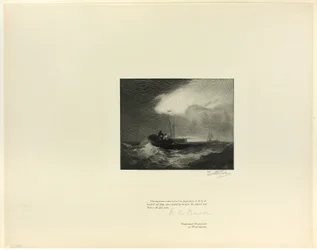 Fishing Boats Off Yarmouth (from Old English Masters)