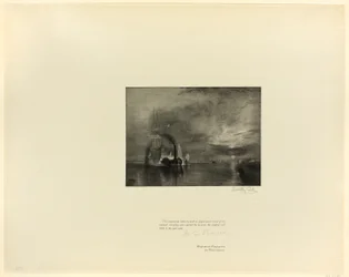 The Fighting Téméraire, from Old English Masters