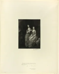 The Sisters: Mrs. Sheridan and Mrs. Tickell, from Old English Masters