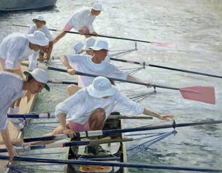 Securing Oars, Henley