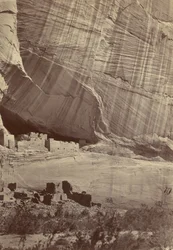 Ancient Ruins in the Canyon de Chelle, New Mexico