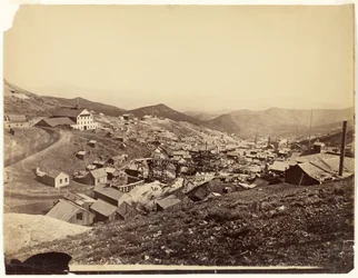[Gold Hill, West Silver City, Nevada, Silver Peak Range]