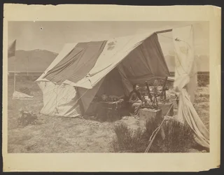 Mr. J. Terrey Gardner as U.S. Grant, 40th Parallel, Ruby Valley, Nevada