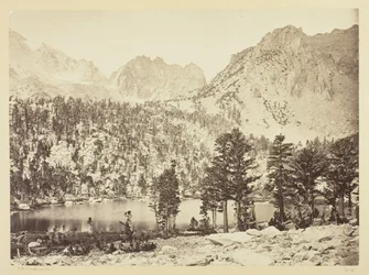 Alpine Lake, in the Sierra Nevada, California