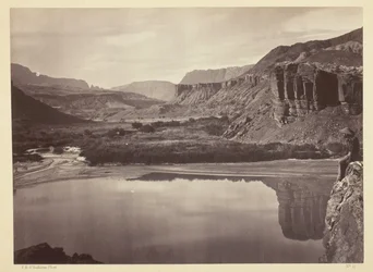 Looking Across the Colorado River to the Mouth of Paria Creek