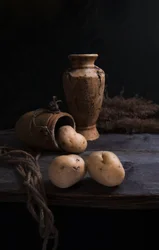 Rustic Potato Still Life
