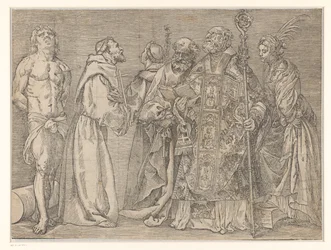 Six Standing Saints