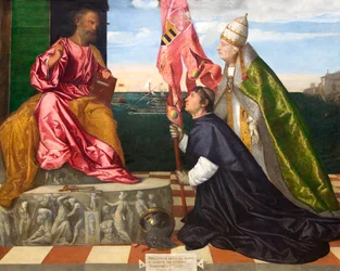 Jacopo Pesaro, Bishop of Paphos, being Presented by Pope Alexander VI to Saint Peter