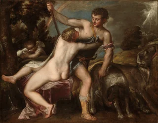 Venus and Adonis, c. 1540s-1560-1565