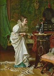 Paying Her Respects to His High Mightiness