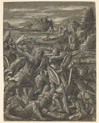 Samson Avenges Himself on the Philistines