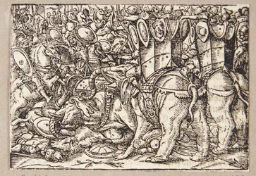 The Battle Between the Romans and the Tarentines