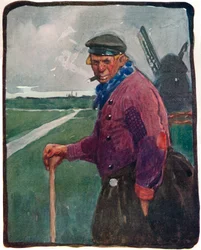 A Volendamer, c19th century 1914-1915