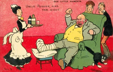 Our Little Ailments, Uncle Podger Has The Gout
