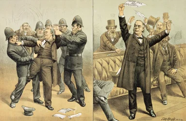 The Oaths Bill Passed by a Hundred Votes, from 