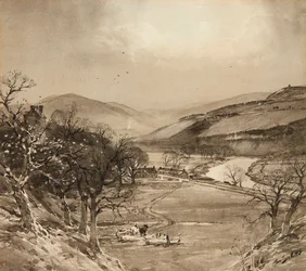The Ettrick Valley Near Selkirk