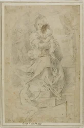 Madonna and Child with the Infant Saint John the Baptist
