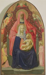 Virgin and Child with St Anne