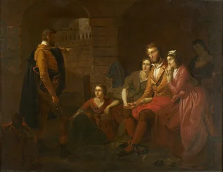 Lafayette in Prison at Olmütz, 1850