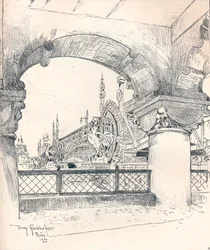 Colonnade Near the Pont des Invalides